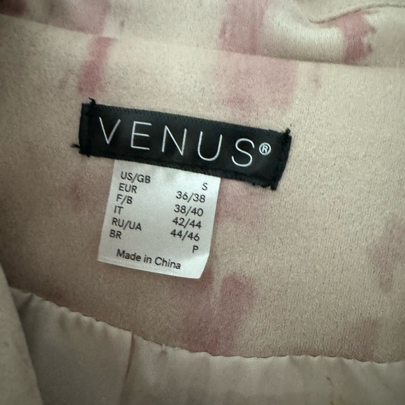 Venus Tie Dye Faux Suede Jacket - Picture 5 of 8